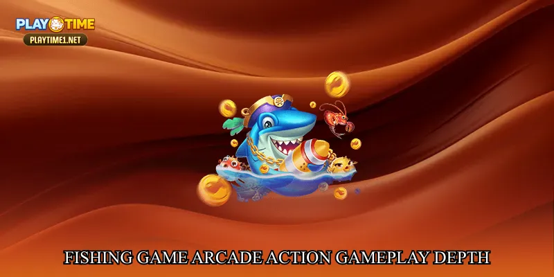 Fishing game arcade action gameplay depth