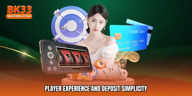 Player Experience and Deposit Simplicity