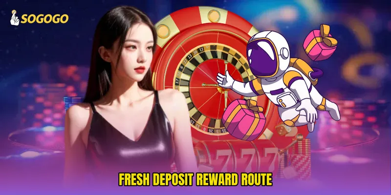Fresh deposit reward route